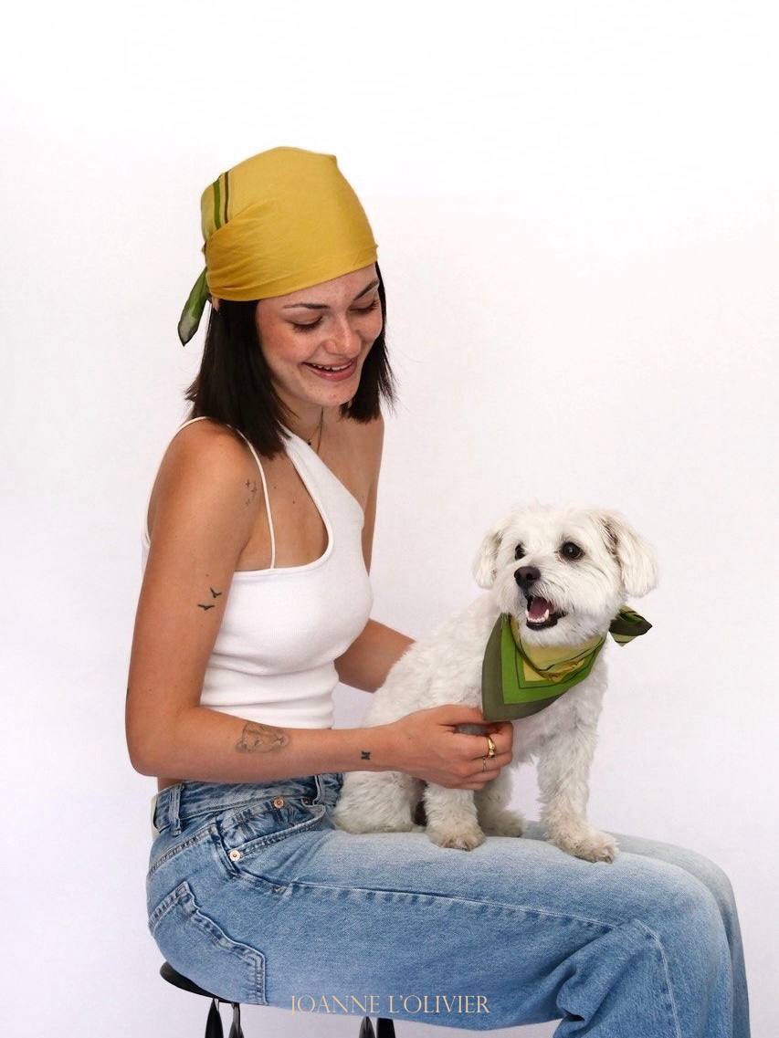 Pack Lima (bandana algodón +  pañuelo seda)