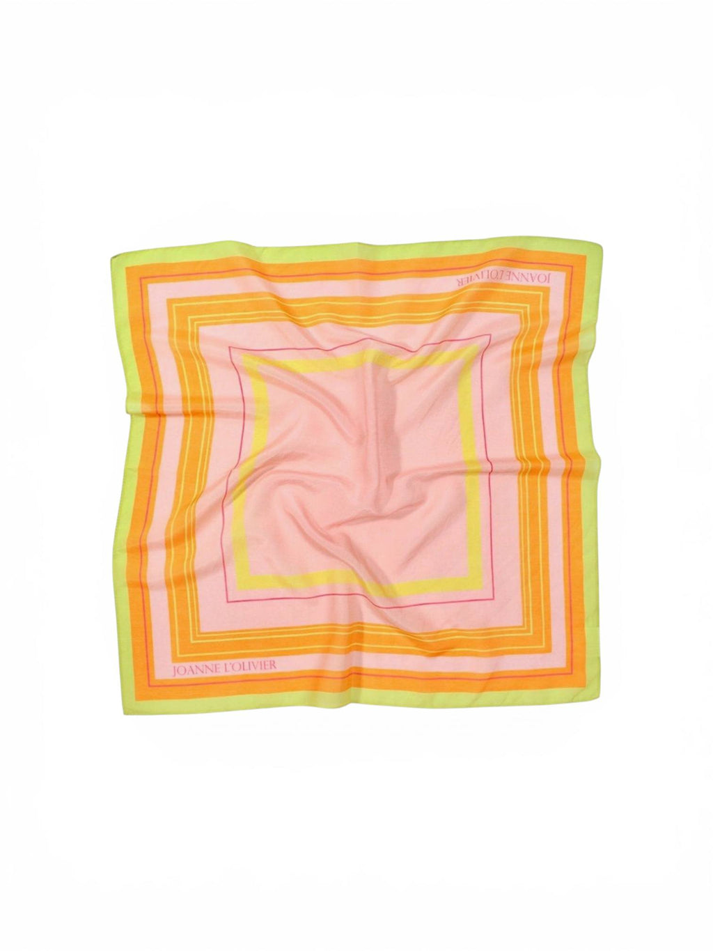 Pañuelo seda Mandarina